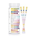 Tlily 16-In-1-Trinkwasser-Testkit, Wassertest-Kits für Trinkwasser 100 STÜCK WasserqualitäTs-Teststreifen, Freies Chlor