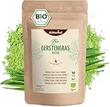Gerstengras Pulver Bio 1,5 kg | reines und natürliches Superfood in Rohkostqualität | regelmäßige Nährwertkontrollen | laborgeprüft | aus deutschem Anbau | Achterhof