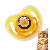 Schnuller für Welpen, beruhigender Kauring für Kätzchen – Kauspielzeug aus Silikon für kleine Hunde und Katzen