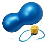 NAMOARLY PVC Yoga Erdnussball Burst Fitnessball Mit Pumpe Dicke Yoga Kugel Für Balance Training Und Massage