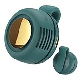 Generisch Shirt Ventilator | Tragbarer Ventilator Mit Klemmfunktion Und Wiederaufladbarem Akku - Leiser Luftkühler Mit 3 Stufen, Leistungsstark & Kompakt Für Camping Büro Reisen Outdoor