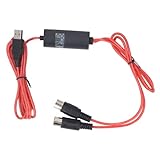 NIZUUONE 5 -Pin -Konnektoren von USB Bis MIDI Kabel USB Kabel für E Gitarren Effekte für Elektronisches PVC/Kupferdrahtwerkzeug