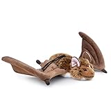 lilizzhoumax Fledermaus Vampi plüschtier 40cm/16”, simuliertes Tier Fledermaus Plüschtier, Kawaii Fledermaus Plüschtier, realistische Fledermaus Spielzeug für Wilde Tiere, Geschenk für Kinder