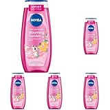 NIVEA Floral Love Duschgel 250 ml (Packung mit 5)