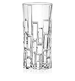 Italian Premium Top Drink Pisa Wasser- und Saftgläser, 6er-Set, stilvolle und kristallklare Highball-Gläser für Wasser, Saft und Cocktails, 300 ml, transparent (12 Stück)