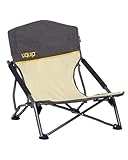 Uquip Campingstuhl Sandy Boulder I Faltbarer Strandstuhl mit 120 kg Traglast I kompakter Faltstuhl aus Stahl & Polyester I klappbarer Outdoor-Stuhl für Camping, Strand, Angeln, Garten & Festivals