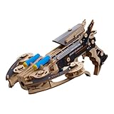 Funwetrike 3D Holz Puzzle Armbrust Montage Modell, Steampunk Handcrafted Hölzerne Mechanische Armbrust Montage Puzzles, Craft Brain Teasers Hölzerne Kits, Kreative Geschenke