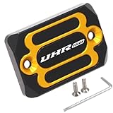 Reservoir-Zubehör Motorrad Zubehör CNC Aluminium Front Bremse Reservoir Kappe Abdeckung Für Uhr 150 UHR150(Gold)