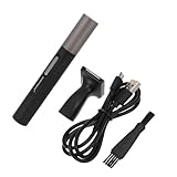 minkissy 1stk Nasenhaartrimmer Nasenhaarentferner Clipper Gesicht Augenbrauenschneider Für Männer Werkzeug Vibrissen-entferner Nasenhaarschneider Nasenhaar Rasierer Abs Black