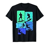 Wakeboard Wakeboarding Wakeboarder Kinder Herren T-Shirt
