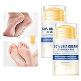 Hydrating and Anti-Cracking Foot Cream, 2025 Neu Hoher Feuchtigkeitsgehalt und Anti Riss Fußpflege, Fußcreme Hornhautentferner Creme für Lindert Füßen Trockenheit und Risse (2)