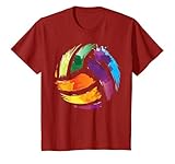VOLLEYBALL T-Shirt | Motiv Colorsplash-T-Shirt