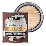 Premium-Holzlasur, No. HL01 Transparent 750 ml