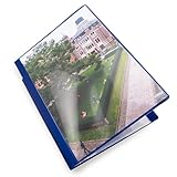 Rapesco 0910 20-Folien-Präsentations-Sichtbuch, A4, Blau