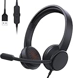 syndesmos Gaming Headset für PS5, PS4, Gaming Kopfhörer mit Mikrofon, Headset mit Stereo Surround Sound, 3,5mm Kabel, Over-Ear-Kopfhörer mit Noise-Cancelling, PS5 Headset für PC, Xbox, Nintendo Switch