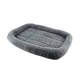 SEWOART Haustierbetthaus Hundebett Welpe Hunde-Tipi-Bett Doggy -Bett klein äh Animal Polster Animal Blanket pet Bed katzenbett catsbests dogbed hundehaus Bett Plüschbett für Haustiere Grey