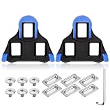 1 Paar Bike Cleats,Rennrad-Pedalplatten Cleats für Shimano SPD Sl,Fahrrad-Cleats,für Spin Schuhe Kompatibel Shimano Cleats SPD Sl(Sm-Sh10/Sm-Sh11/Sm-Sh12),zum Rennrad/Wettkampfradfahren/Radrennen