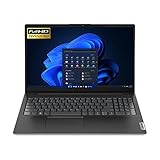 Lenovo V15 G4 Notebook 15,6' AMD Ryzen 5 7520U @4,3GHz 16GB DDR5 1TB NVMe SSD FHD Windows 11 Laptop, Schwarz //Notebooktasche