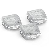 Onlyfire Chef Edelstahl Drehspieß Korb Kit für jeden Gasgrill, Kochen verschiedener Lebensmittel gleichzeitig, 3er Set