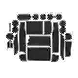 Auto Antirutschmatten für Toyota Alphard 30 AH30 2015 2016 2017 2018 2019 2020, Gummimatten Mittelkonsole Antirutschmatten rutschfest Becherhalter Armlehne Türnaht Matten, Auto Innenzubehör