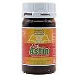 Astaxanthin I 150 Kapseln I Ivarssons VitalAstin I 4 mg natürliches Astaxanthin I mit Vitamin E