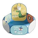 Tragbares, Faltbares Bällebad – Kinderlaufstall Für Jongen Und Mädchen, Indoor-Outdoor-Aktivitätszentrum, Einfach Zusammenklappbare Aufbewahrung, Sicherer, Langlebiger Spielraum | Wohnzimmer, Schlafz