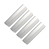 Beavorty 40 Stück Teiliges Edelstahl Augenbrauenrasierer Präzise Trimmer Leicht für Damen und Mädchen zum Make up und Gesichtshaarentfernung Einfache Handhabung Kompakt und Hygienisch