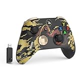 DYONDER Wireless 2.4GHz Controller für Xbox One,Xbox Series X/S,Xbox One X/S,PC Windows 7/8/10,Game Controller,Wireless Gamepad mit Share Button/3.5mm Kopfhöreranschluss(Black Myth Theme) NO Battery