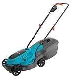 GARDENA Akku-Rasenmäher EasyMax+ 32/18V P4A Ready-to-Use Set, Mäher bis 200 m², 32 cm Schnittbreite, 30 l Fangvolumen, inkl. 18V Akku + Schnellladegerät (14634-60)