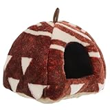 BUGUUYO Hamsternest Wurf Meerschweinchenvlies Innenkäfig Frettchen Bett großer meerschweinchenkäfig hamsterzubehör Hamster zubehör Schönes Hamsterversteck Kleines Chinchillahaus Baumwolle