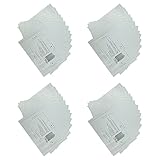 Reinscer 48 Stücke Papier Aktenvernichter Schmier Blätter Shredder Schmier öl Tragbares Papier Typ Schmier öl Für