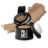 BOLDIFY Ansatzpuder - Haaransatz Ausbessern & Haarausfall Abdecken, Sofortige Grauabdeckung für 48 Stunden - Fleckenfreier Haarpuder Männer & Frauen, Haarfasern/Haartopper Alternative (Dunkelblond)