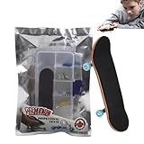 Generisch Finger Skateboards for Kids - Educational Fingertip Board - Pocket Fingerboard for Boys Girls, Portable Children Finger Skater