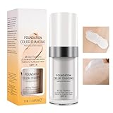 Foundation Color Changing. Korrigiert den Hautton. Spendet Feuchtigkeit. SPF 15. Farbwechselnde Foundation für Reife Haut. Geeignet für viele Hauttöne. Foundation Make Up 30 ml