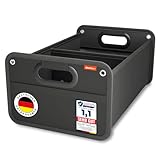 ATHLON TOOLS Kofferraumtasche faltbar - Kofferraum-Organizer, Auto Faltbox, Autotasche - verstärkt und stabil - mit Anti-Rutsch-Klett