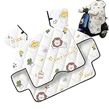 Generico Winterdecke für Roller, Schutz der Steppdecke, winddicht, Beinschutz für den Winter, für Fahrrad, Sport, Winter, Skifahren, Wandern, Radfahren, Reiten im Freien