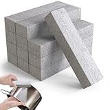 12 Stück Bimsstein Toilettenreiniger Toilette Pumie Stick Stein Pumice Stone Toilet Cleaner Cleaning Block WC Reinigungsstein Hartnäckiger Kalk im WC Entfernen Klo Putzstein WC Reiniger Kloputzstein