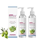 Glattes Rasieröl, After Shave Damen und Frauen, Vor- und Nachbehandlung für Gesicht, Körper und Beine, Glatt, Sanft, Refreshing and Comfortable, Skin-Friendly (2)