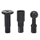 3Pcs Turning Burr Set Threaded Shank | Hard Alloy Steel Wood Carving Bits for 115/125 Angle Grinder | Woodworking Cutting Tools for Carving/Sculpting/Grinding