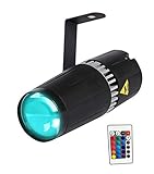 TOM LED 9W RGB 3-in-1 pin spot light - bühne und licht durch infrarot fernbedienungen