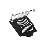 Metaltex 204500014 Eierschneider, Schwarz