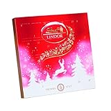 Lindt Schokolade zu Weihnachten LINDOR Mini Adventskalender 2022 | 109 g | Schokolade für die Weihnachtszeit | Schokoladen-Geschenk
