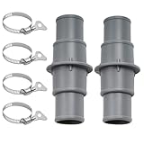 Poolschlauchadapter | Pool-Staubsaugerschläuche Adapter - Auslaufsicherer Reiniger Filtersystem Zubehör für Anfänger Profis Gartenliebhaber