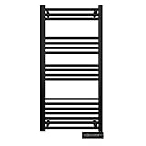Cecotec Elektrischer Badheizkörper ReadyWarm 9200 Smart Towel Black. 750 W, LED-Display, Touch Control, Timer, 3 Betriebsmodi, ideal für Badezimmer, 2 Sicherheitssysteme, IP24, Schwarz