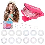 DTXYBC Hair Bedazzler Kit, Hair Gemstone Styler with 180 Hair Gems, Hair Sticker Maschine, Diamant Haar Maschine, Kinder-Styling-Haarwerkzeug, für Mädchen Kinder Geburtstag Geschenke