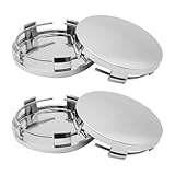 Woniyal 4 Stück Nabendeckel für Audi SQ5 2014-2017, Radnabenkappen aus ABS Radnabenabdeckung Felgenkappen Nabenabdeckung Auto Zubehör,Silver-60mm