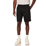 Amazon Essentials Herren Classic-Fit-Chino-Shorts, 23cm, Schwarz, 42W