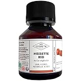 MY COSMETIK - Haselnuss Pflanzenöl - ORGANIC Aus biologischem Anbau - 100% rein und natürlich - Reguliert die Talgsekretion - 10 ml