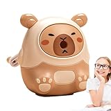 Bleistiftspitzer Handheld, Bleistiftschärfer | Bleistiftschärfer für die Schule - Capybara-förmiger manueller Spinner für Buntstifte und Kunstbedarf