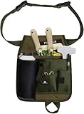 Case4Life - Werkzeuggürtel für Gartenwerkzeug - Größenverstellbare Werkzeugtasche Gürtel für Gärtner, Floristen - Einheitsgröße